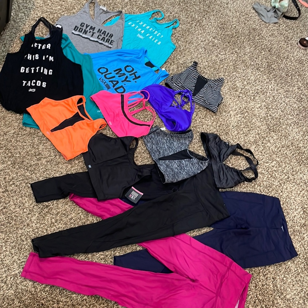 Massive Victoria’s Secret Gym Lot size small.